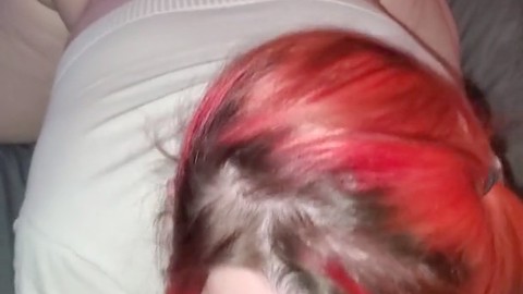 Pov Redhead Blowjob